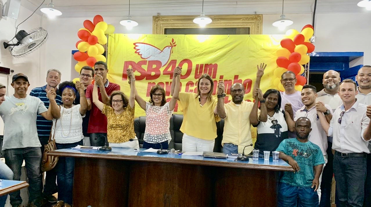 Evento contou com participação de Lídice, presidente estadual do partido