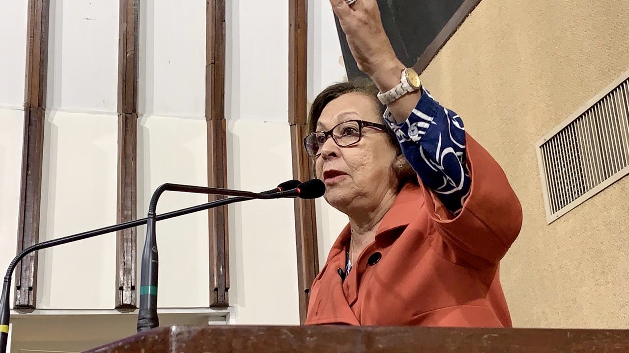 Lídice da Mata, presidente estadual do PSB e pré-candidata a prefeita