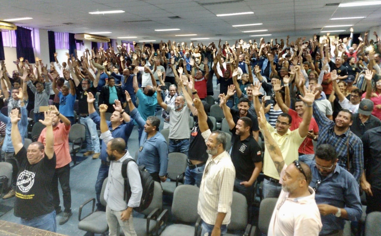 Categoria se reuniu em assembleia nesta manhã 