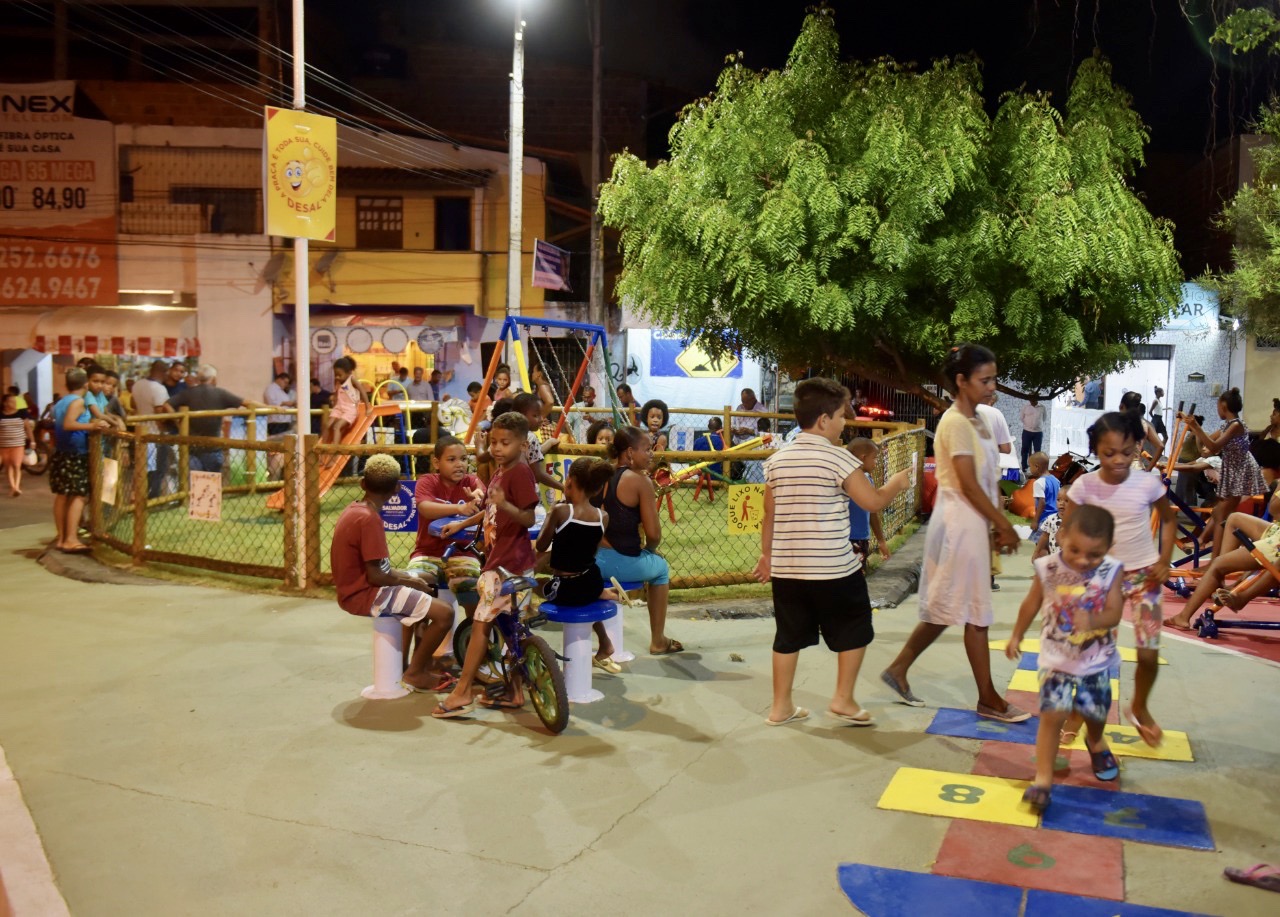 Espaço público foi inaugurado pelo vice-prefeito Bruno Reis (DEM)