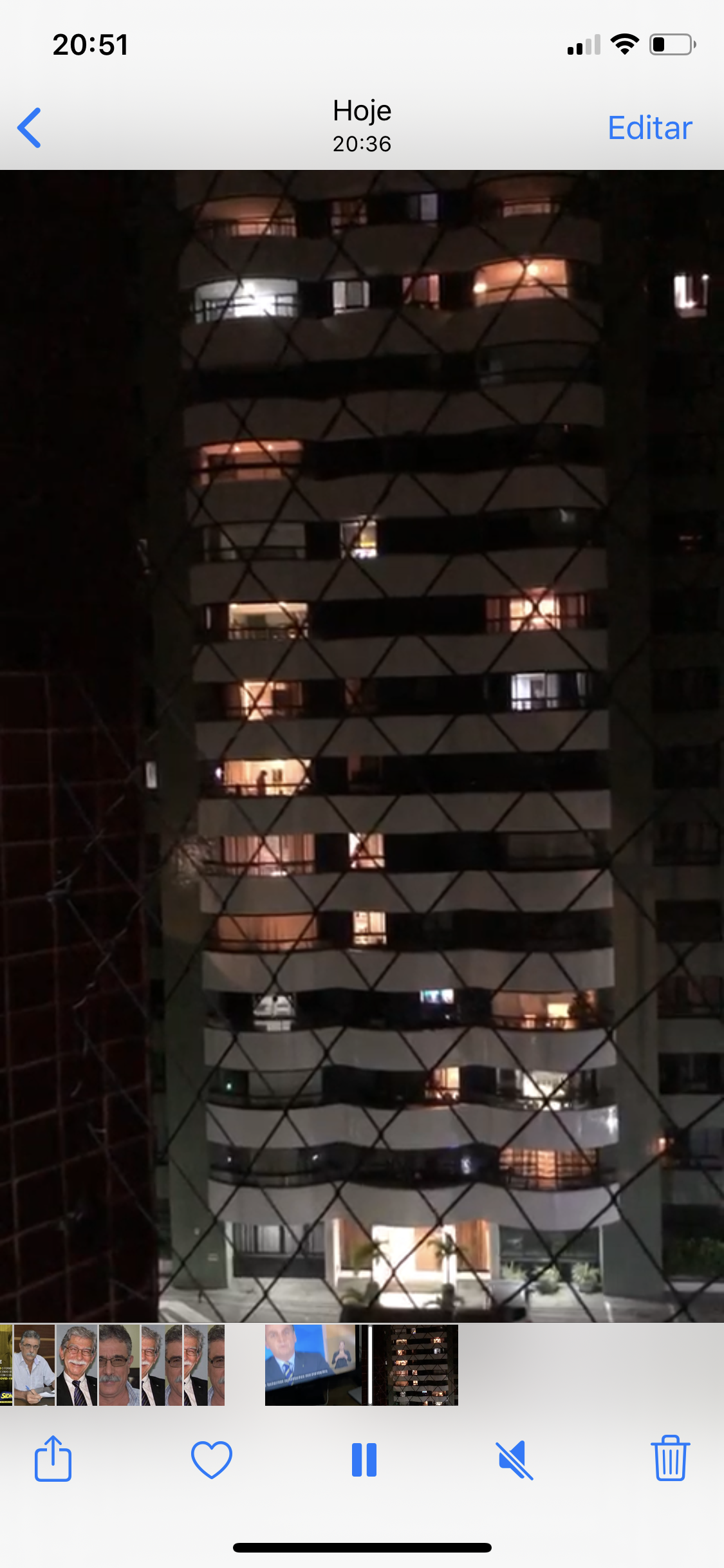 Ele mudou o discurso, mas as manifestações eram crescentes