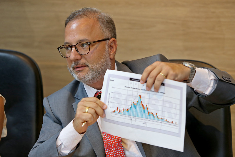 O secretário estadual da Saúde, Fábio Vilas-Boas