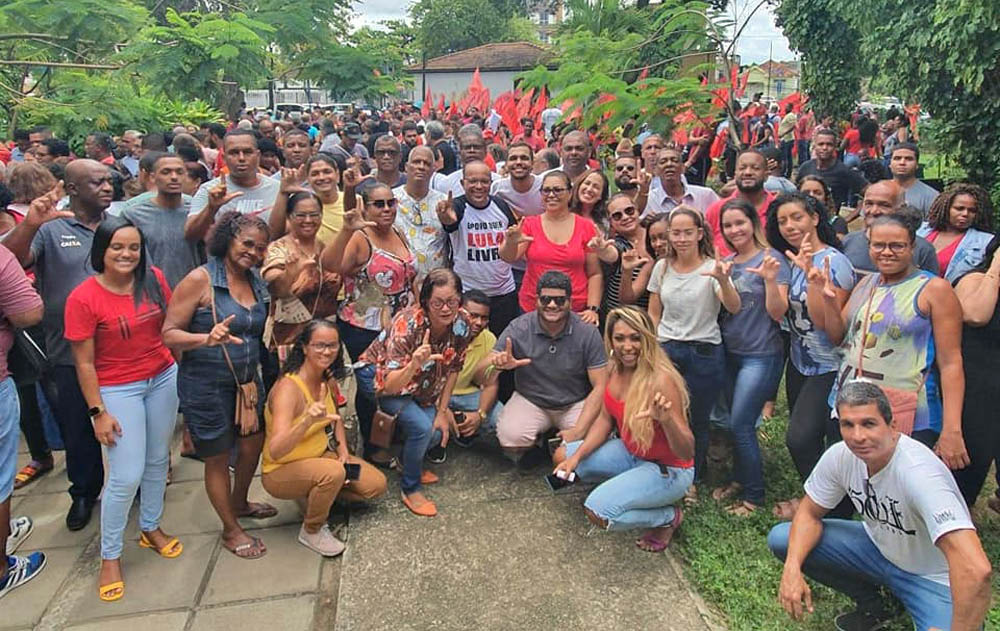 Imagem de 'PGP em Salvador vai aproximar ainda mais o PT de sua militância', diz Suíca ao lado de Rui