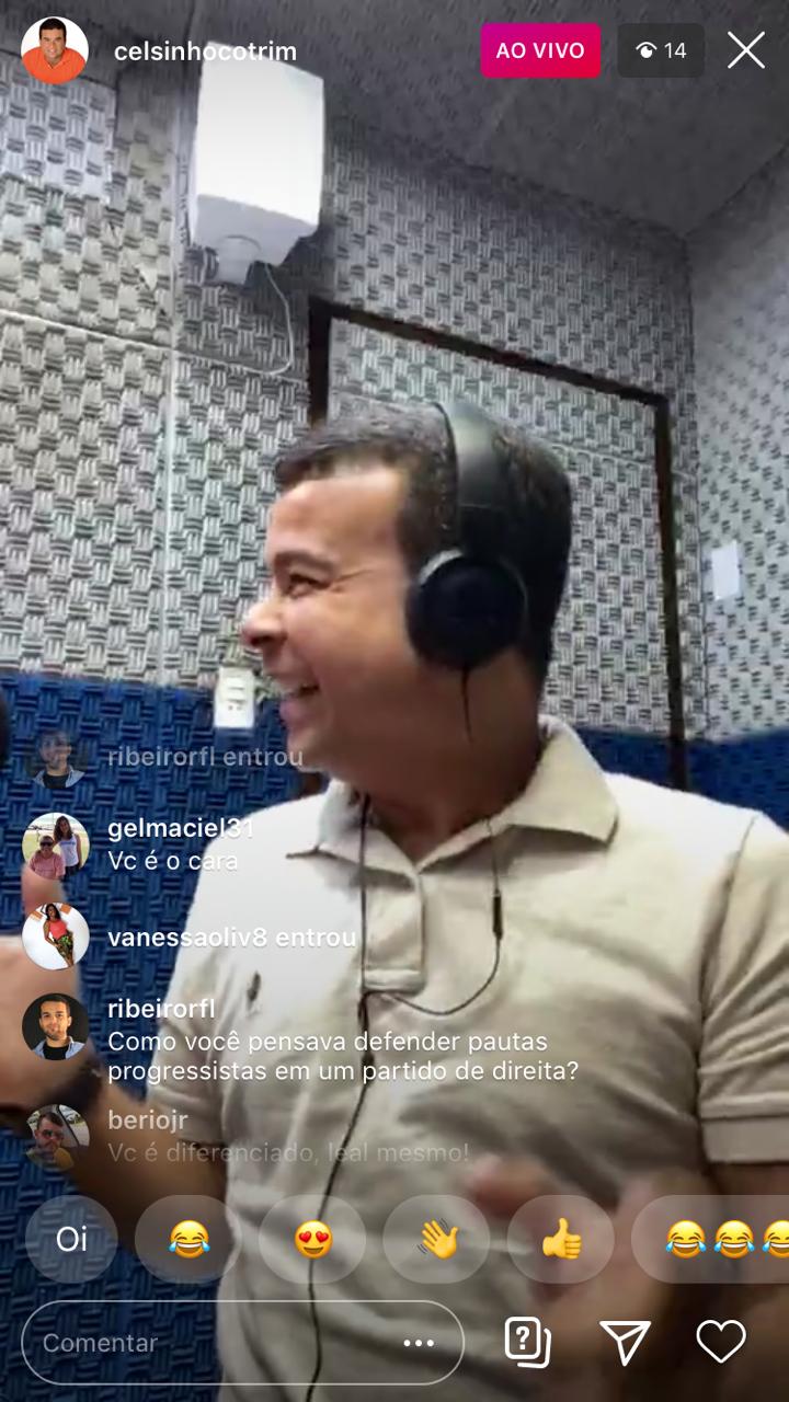 Celsinho Cotrim agradece a novo comando do PRTB por reassumir controle do partido na Bahia e em Salvador Celsinho Cotrim agradece a novo comando do PRTB por reassumir controle do partido na Bahia e em Salvador