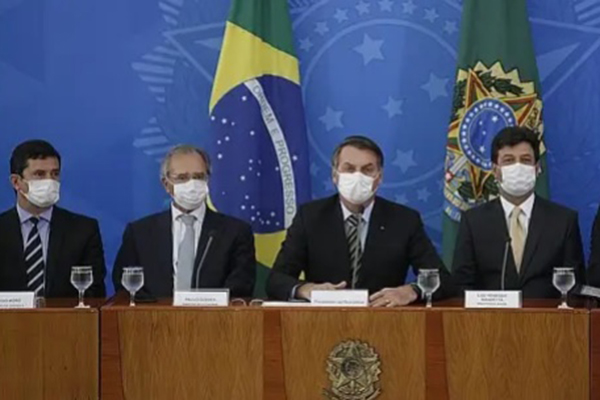 Imagem de Bolsonaro contrariou órgãos de saúde e distorceu cenário sobre coronavírus