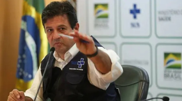 O ministro da Saúde, Luiz Henrique Mandetta