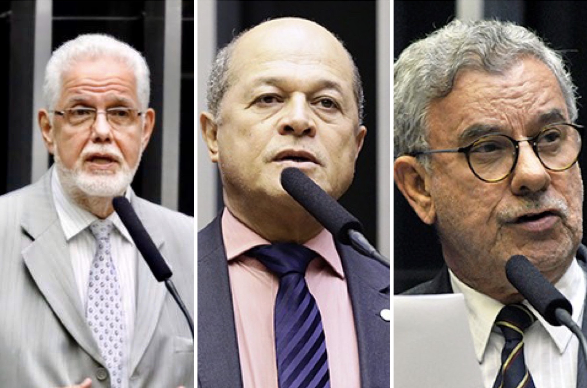 Jorge Solla, Joseildo Ramos e Waldenor Pereira
