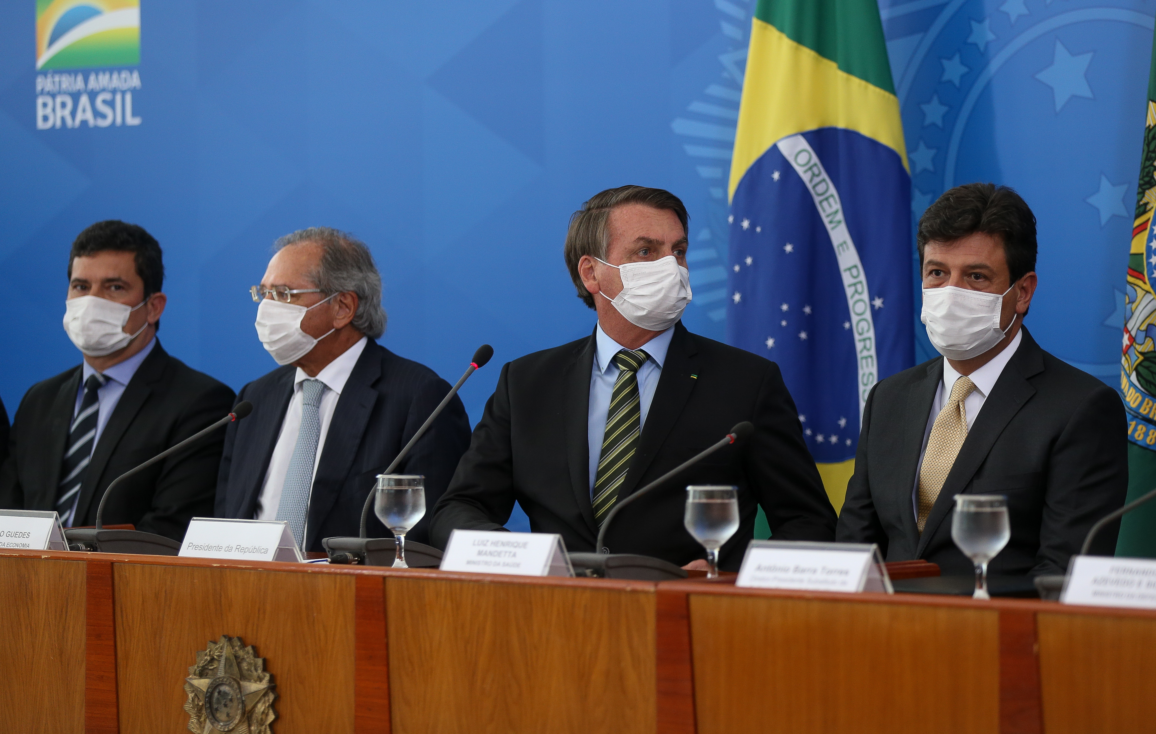 Paulo Guedes e Jair Bolsonaro