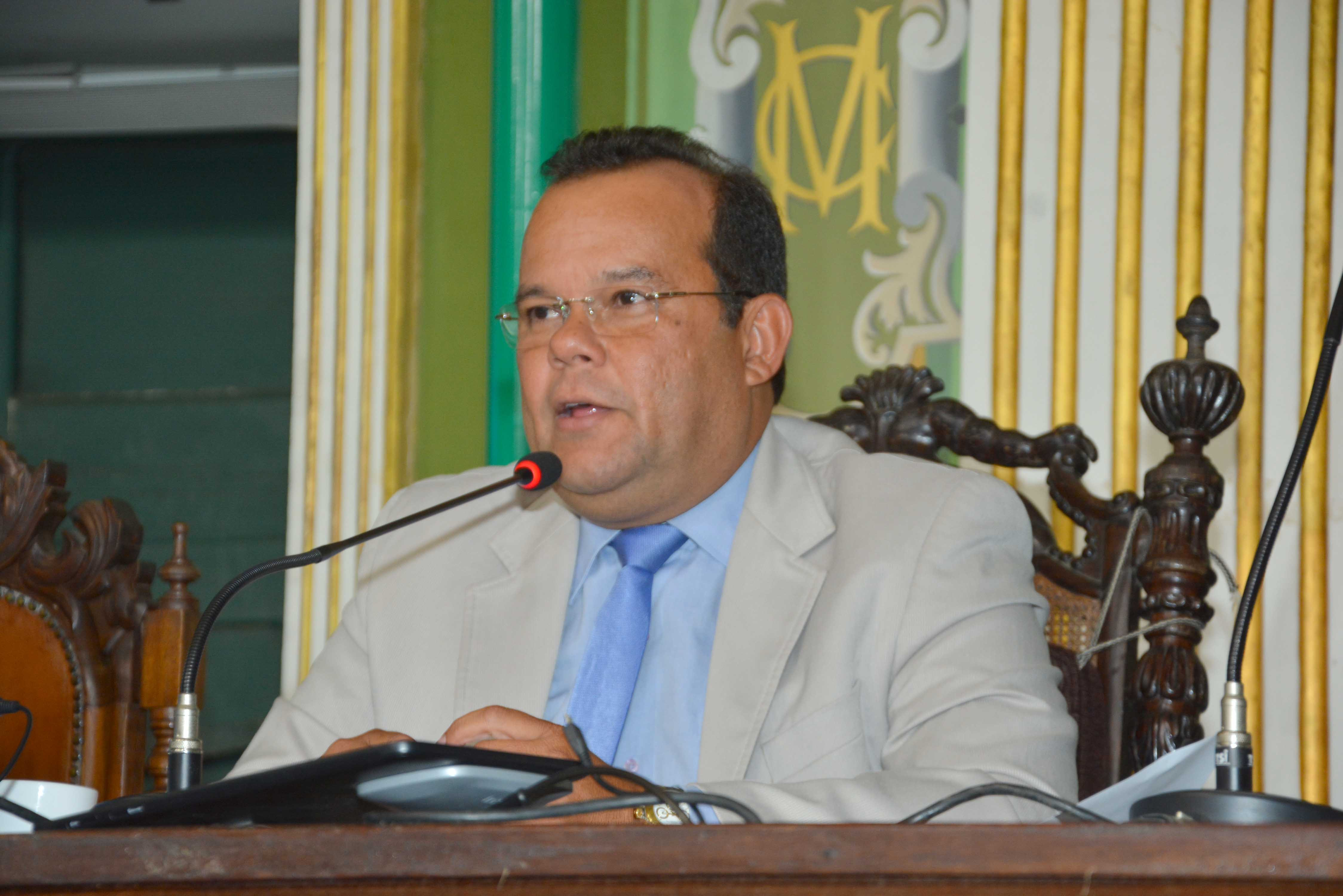 O presidente da Câmara Municipal de Salvador, Geraldo Júnior (MDB)