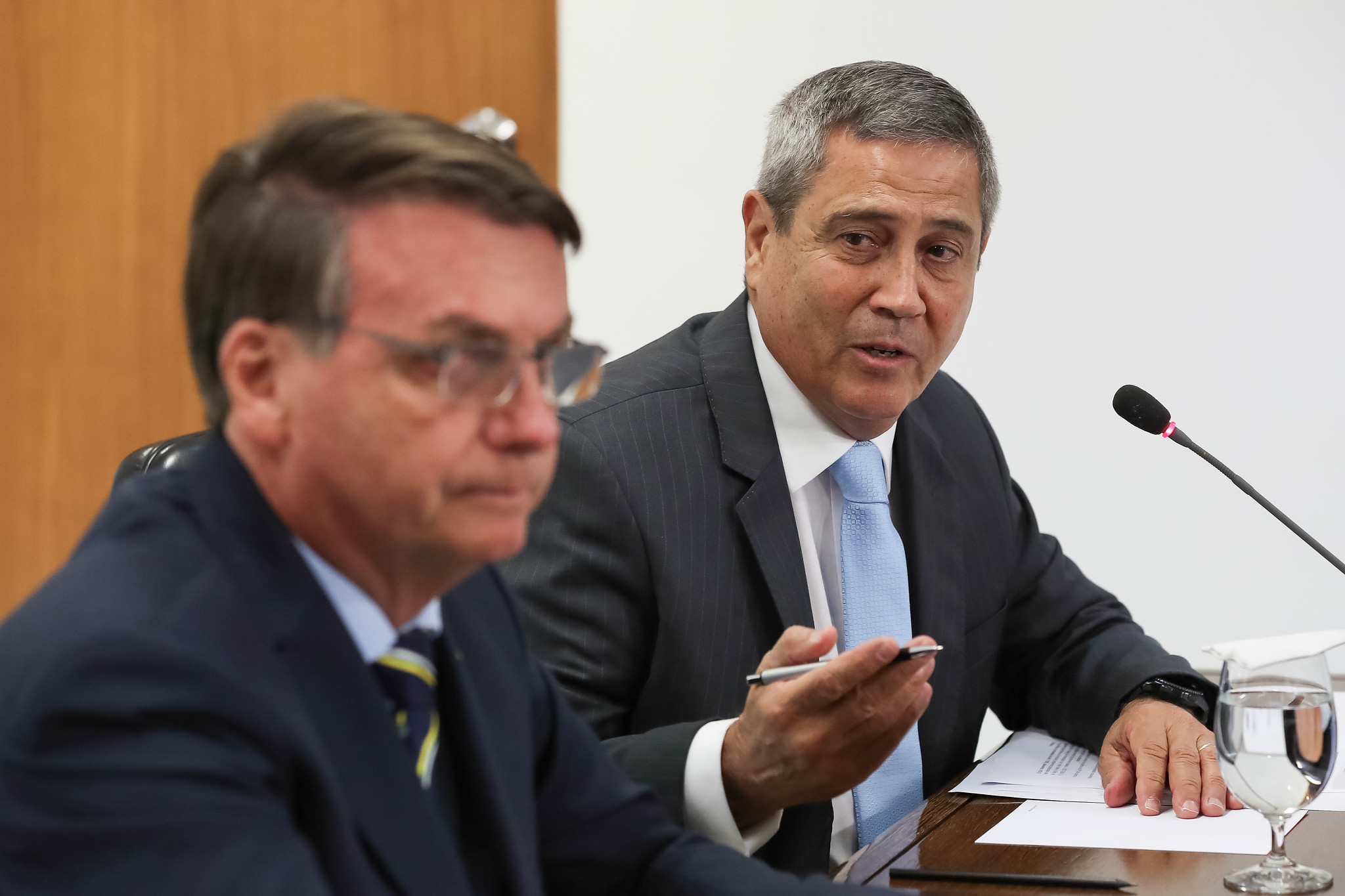 O ex-presidente Jair Bolsonaro (PL) e o ex-ministro e general Walter Braga Netto O ex-presidente Jair Bolsonaro (PL) e o ex-ministro e general Walter Braga Netto