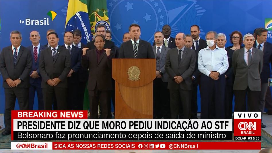 Presidênte fez pronunciamento no final da tarde desta sexta-feira (24)