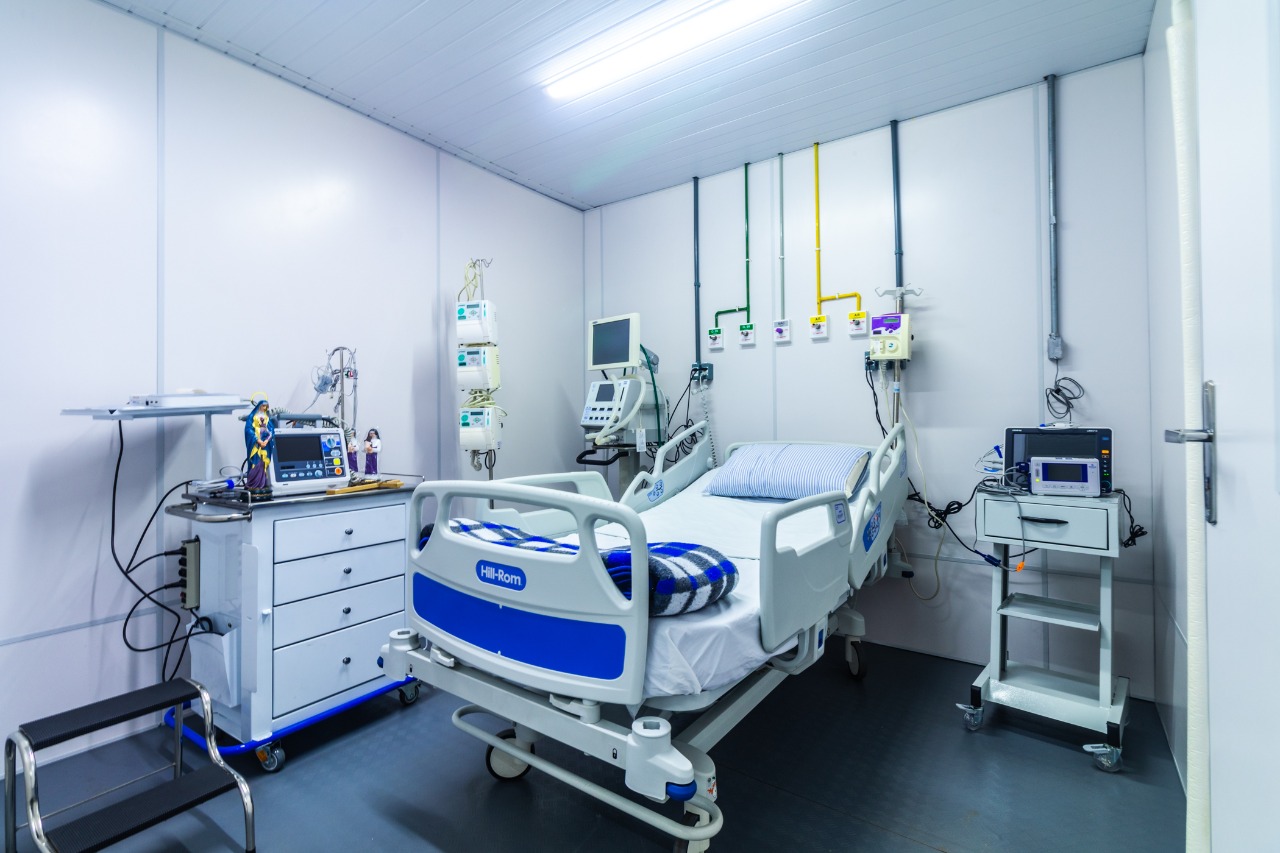 Hospital de campanha no Wet'n Wild