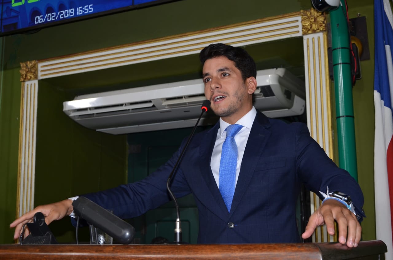 O vereador Duda Sanches, presidente municipal do Democratas O vereador Duda Sanches, presidente municipal do Democratas