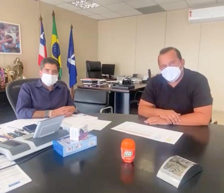 Imagem de Depois de stress, Geraldo Jr. e Neto gravam vídeo demonstrando unidade na luta contra Covid 19