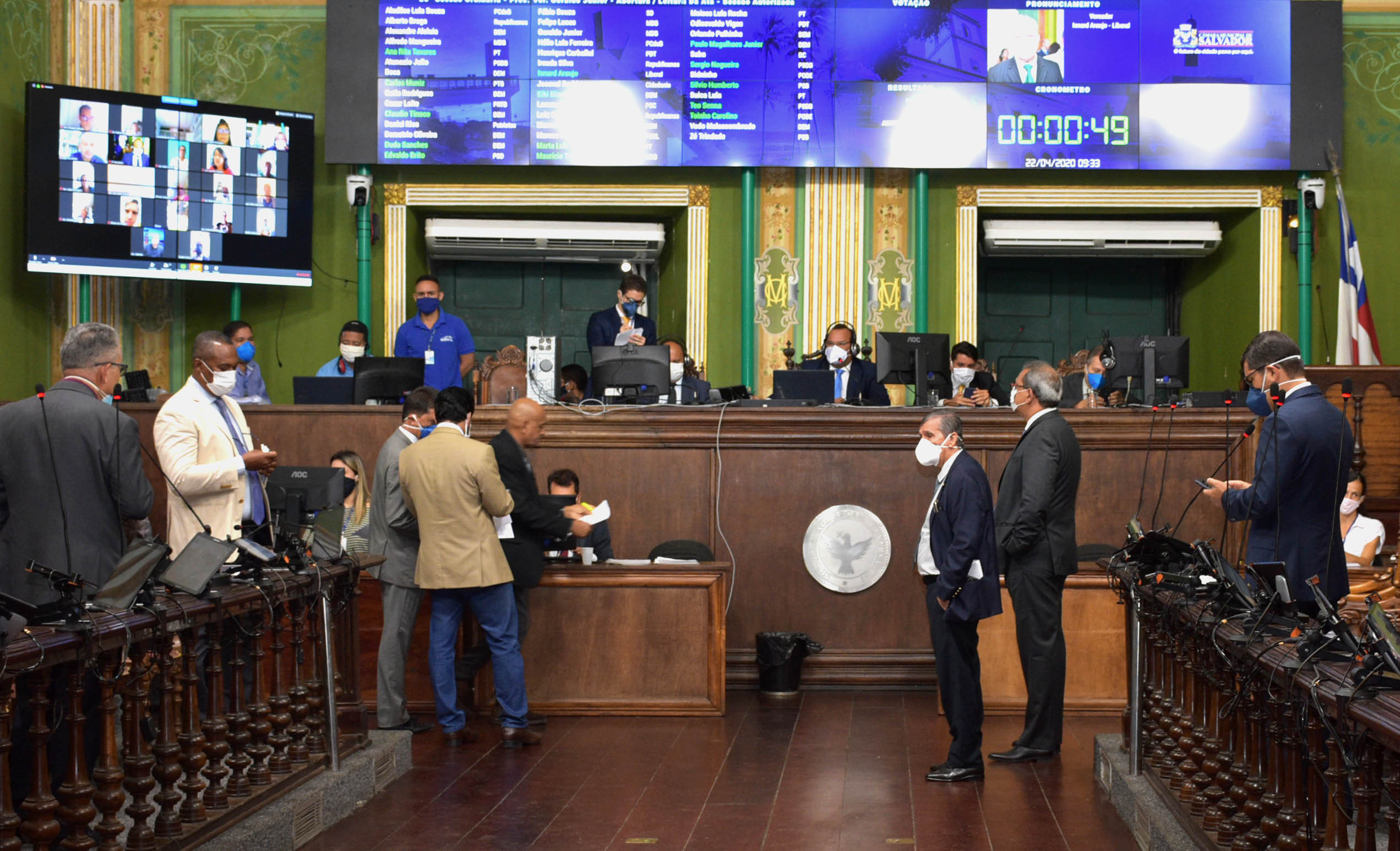 Imagem de Servidor da Câmara de Salvador testa positivo para coronavírus e recebe apoio de jogadores do Bahia