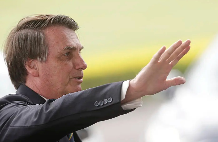 O presidente Jair Bolsonaro O presidente Jair Bolsonaro