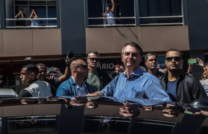 O presidente Jair Bolsonaro O presidente Jair Bolsonaro