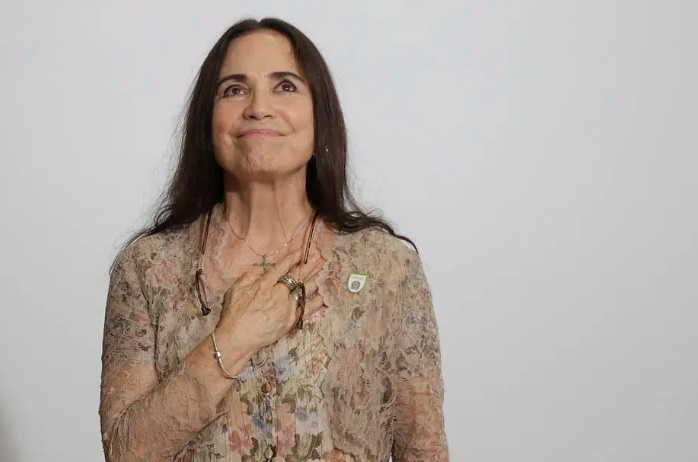 A secretária especial de Cultura, Regina Duarte