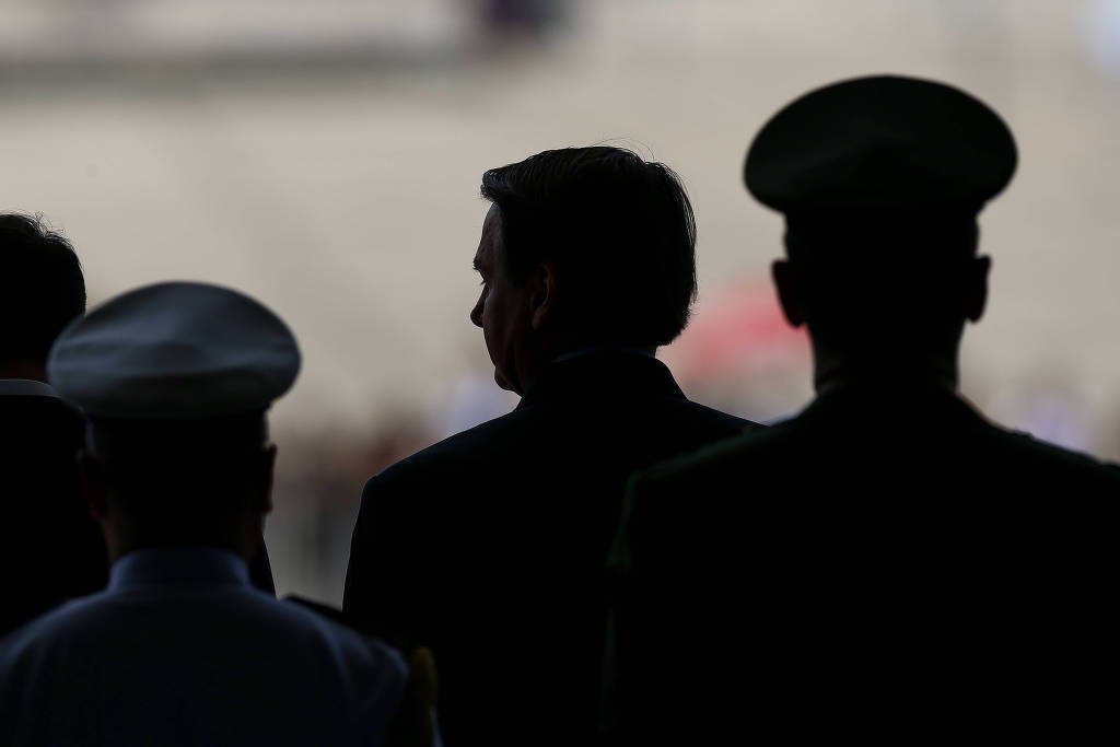 O presidente Jair Bolsonaro participa de cerimônia no Palácio do Planalto, em 2019 O presidente Jair Bolsonaro participa de cerimônia no Palácio do Planalto, em 2019