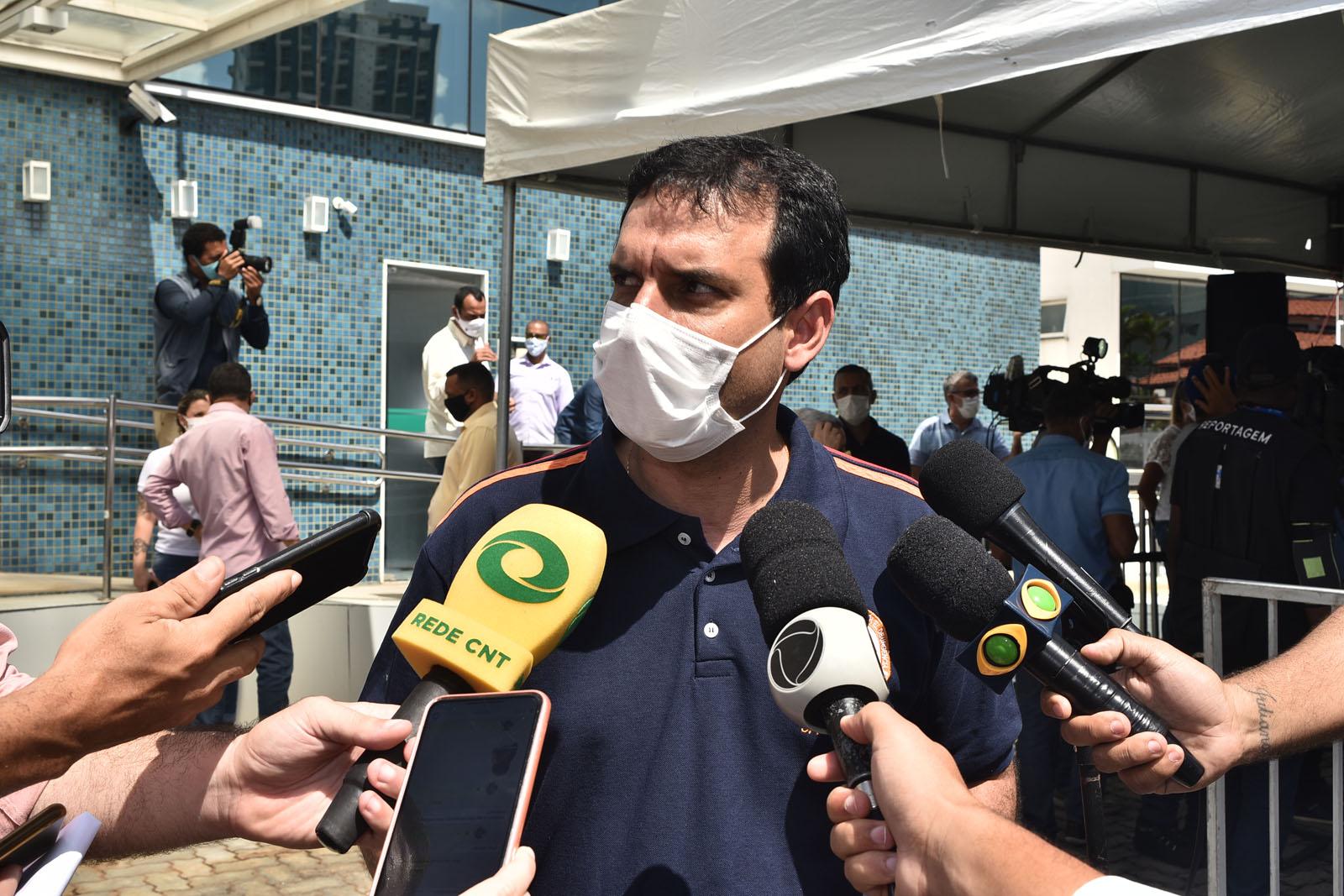 Na imagem, o secretário de Saúde de Salvador, Leo Prates, do PDT Na imagem, o secretário de Saúde de Salvador, Leo Prates, do PDT