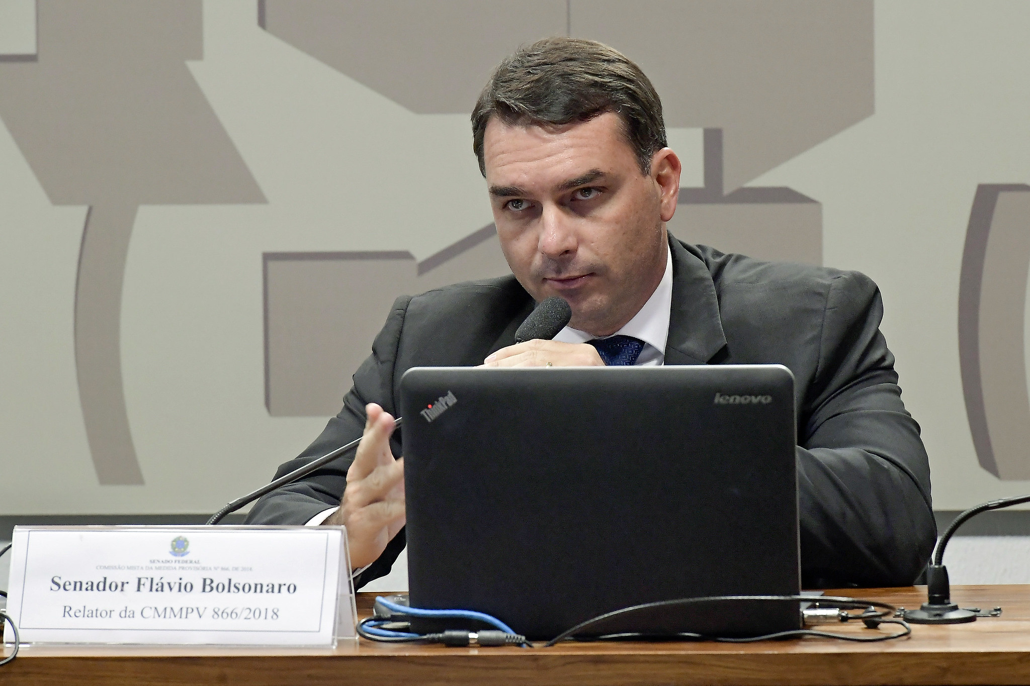 Senador Flávio Bolsonaro (Republicanos-RJ) Senador Flávio Bolsonaro (Republicanos-RJ)