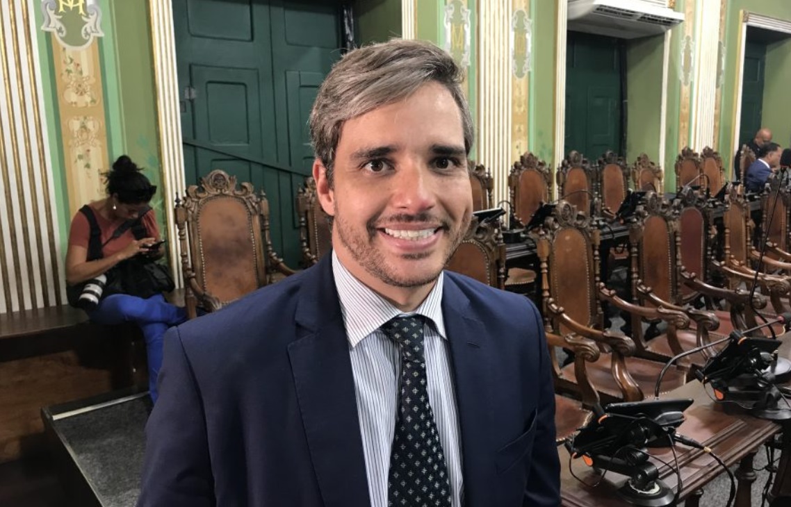 O vereador Alberto Braga (Republicanos)