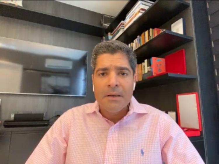 Imagem de Perfil não oficial do Yacht Clube Bahia critica ACM Neto em coletiva online: 'Prefeito de merda'