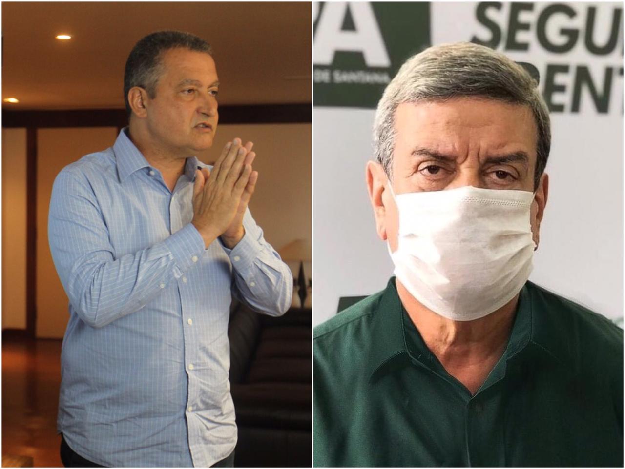 Imagem de Com aumento de casos em Feira, Rui revela dificuldade para conversar com prefeito Colbert