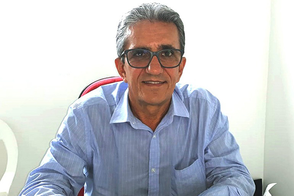 O presidente da Câmara Municipal de Valente, Cezar Rios (Solidariedade)