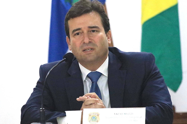 Tácio Muzzi, novo superintendente da PF no Rio Tácio Muzzi, novo superintendente da PF no Rio