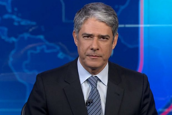 O apresentador William Bonner