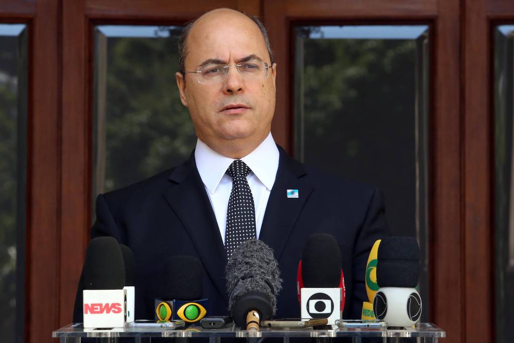 O governador Wilson Witzel é alvo de investigação