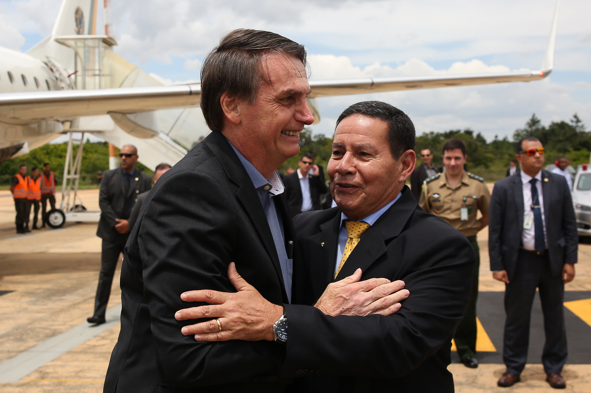 Jair Bolsonaro e Mourão