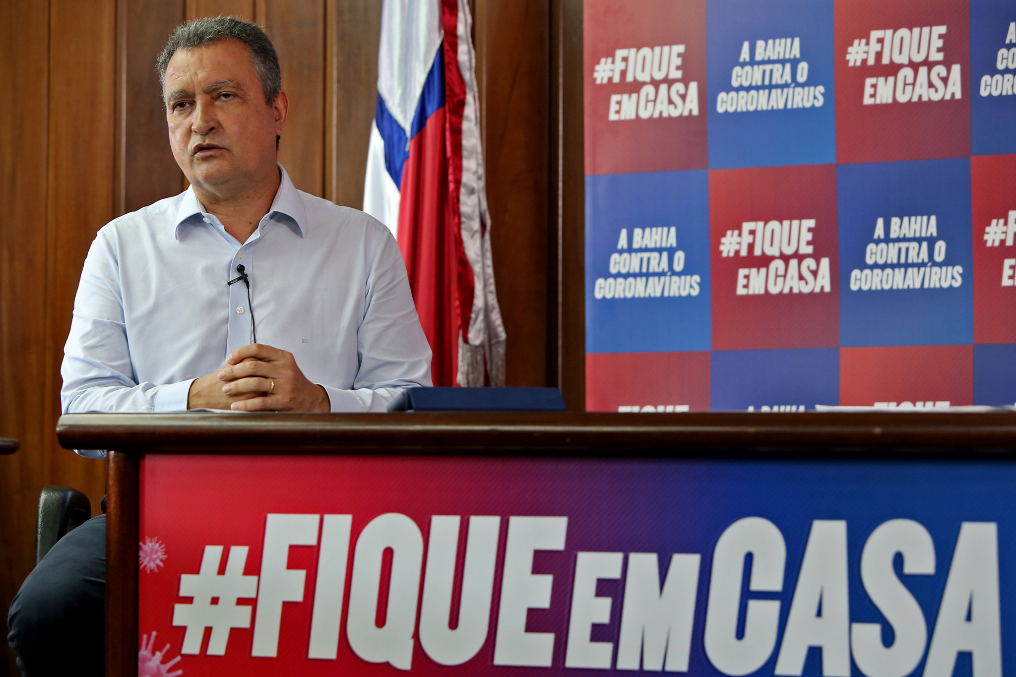 Na imagem, o governador Rui Costa, do PT