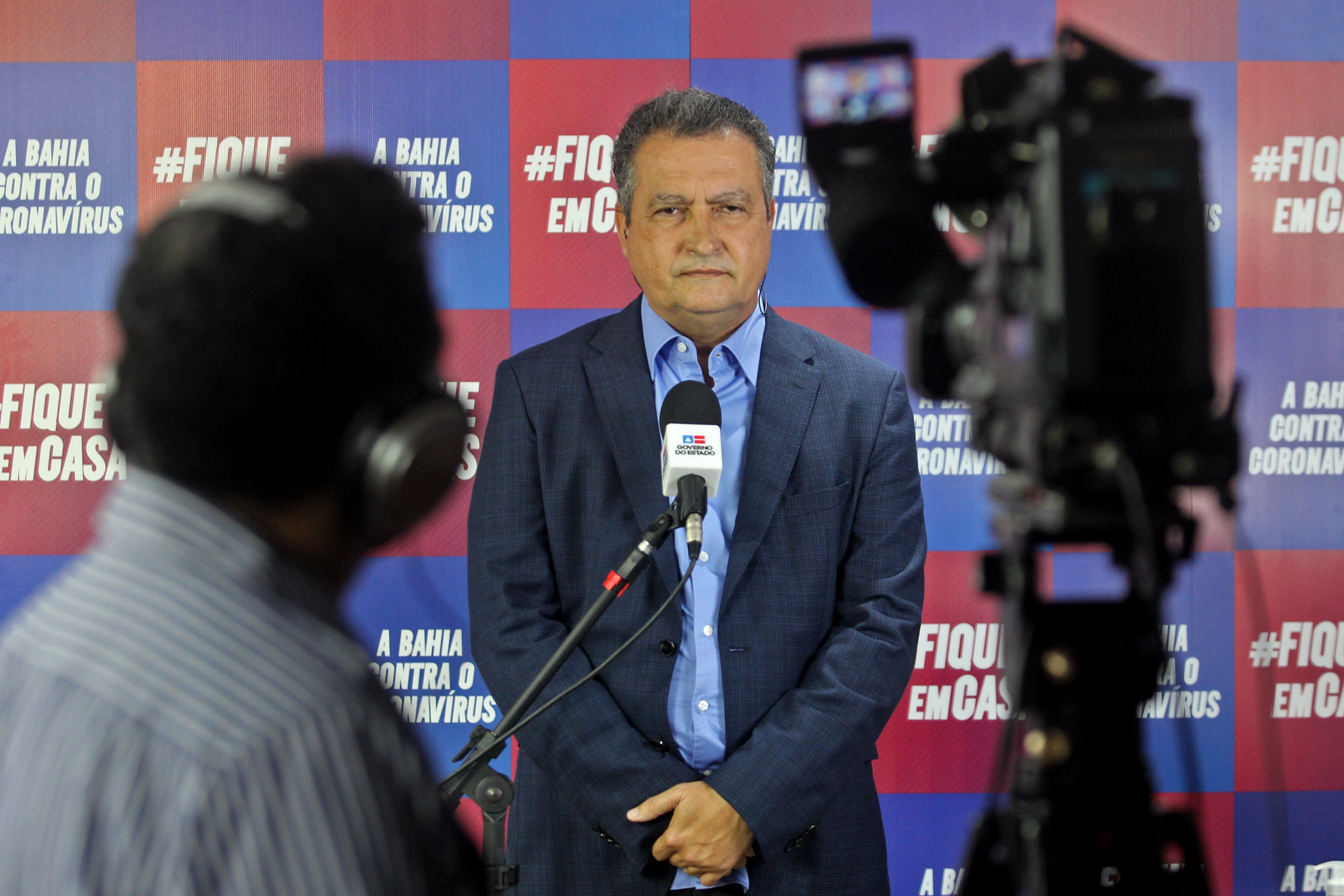 Na imagem, o governador Rui Costa, do PT