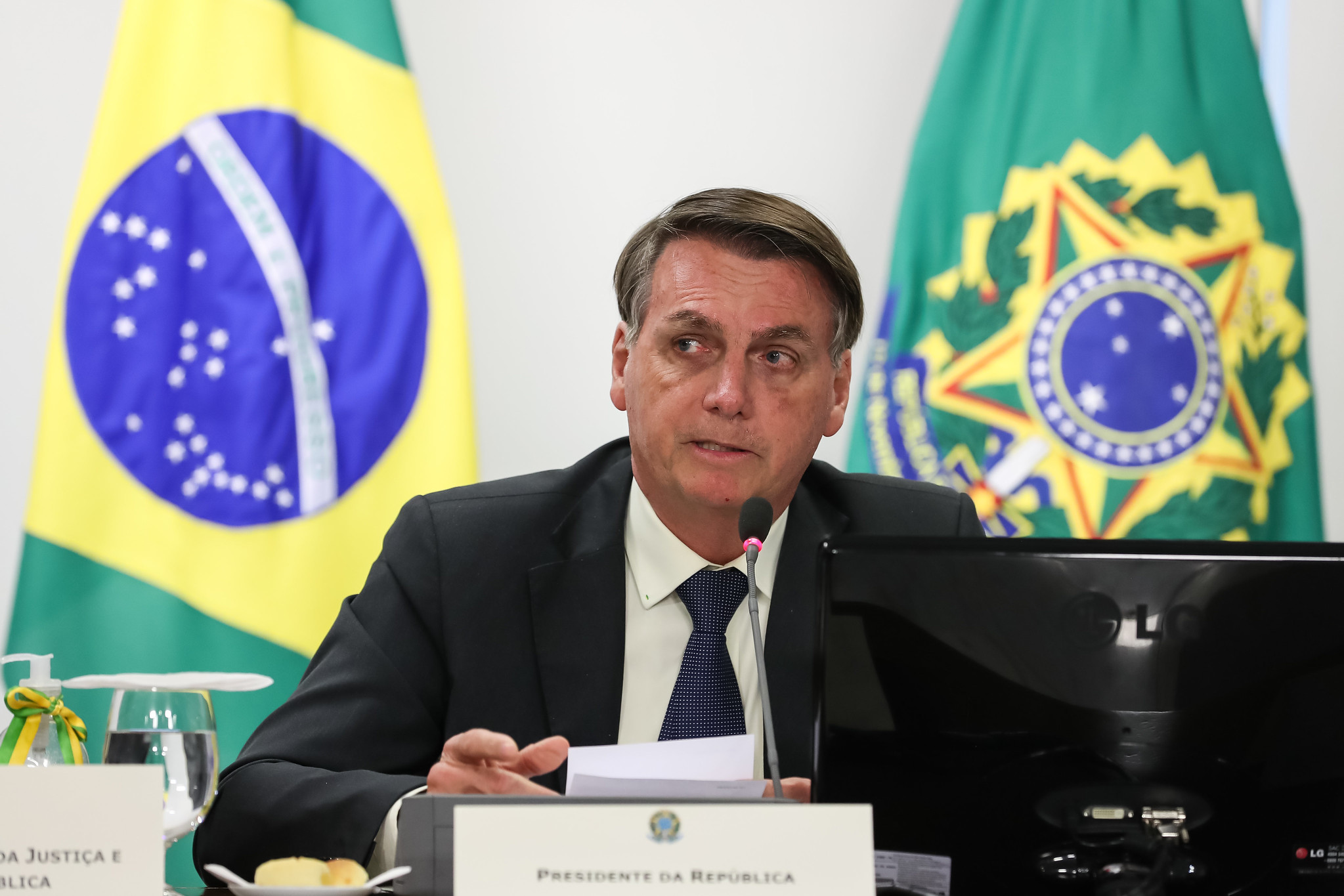 O presidente Jair Bolsonaro