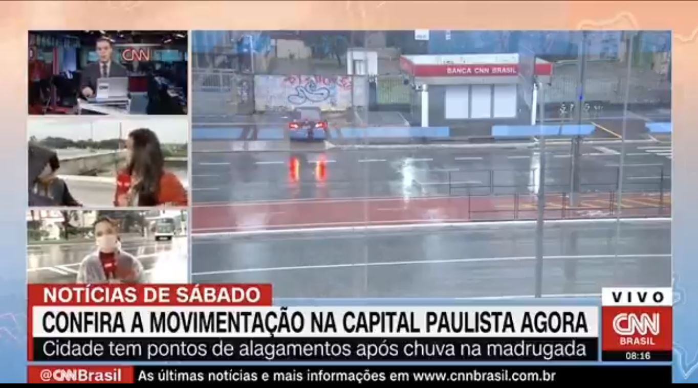 Repórter entregou os dois celulares ao assaltante 