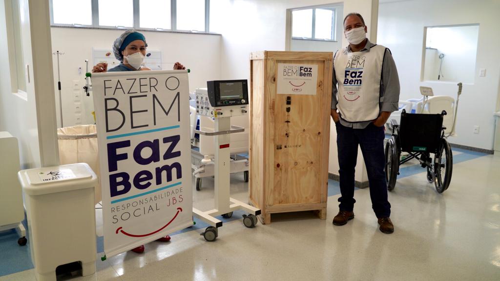 Os equipamentos chegaram na manhã desta quinta-feira