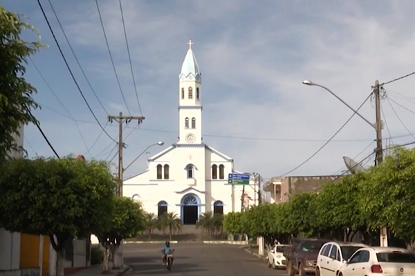 Cidade de Uruçuca, no sul da Bahia 