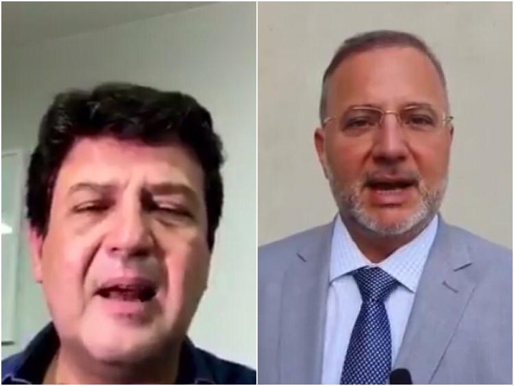 Imagem de Mandetta critica ‘transmissão descontrolada’ de coronavírus na Bahia; Vilas-Boas rebate com ataque Imagem de Mandetta critica ‘transmissão descontrolada’ de coronavírus na Bahia; Vilas-Boas rebate com ataque