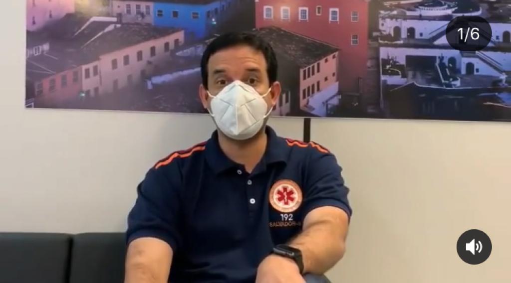 O secretário municipal da Saúde, Leo Prates