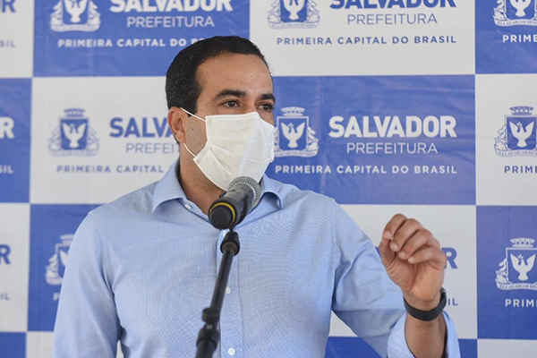O candidato a prefeito de Salvador, Bruno Reis (DEM) O candidato a prefeito de Salvador, Bruno Reis (DEM)