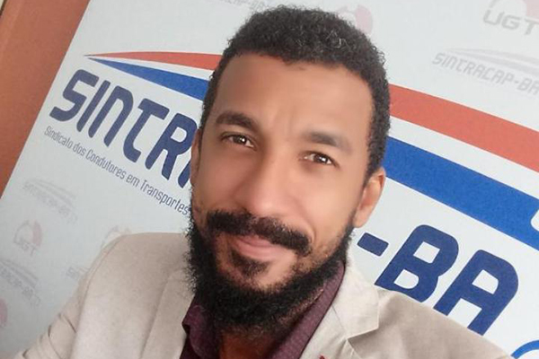 O presidente em exercício do Sindicato dos Condutores em Cargas Próprias da Bahia (Sintracap-BA), Luiz Paulo