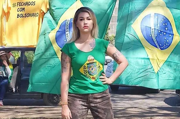 A ativista Sara Giromini, conhecida como Sara Winter, também teve a sua conta no Twitter bloqueada A ativista Sara Giromini, conhecida como Sara Winter, também teve a sua conta no Twitter bloqueada