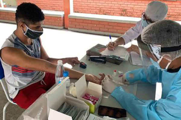 Testagem para o novo coronavírus de estudantes, professores e funcionários da rede estadual de ensino nos municípios de Ipiaú, Itajuípe e Uruçuca