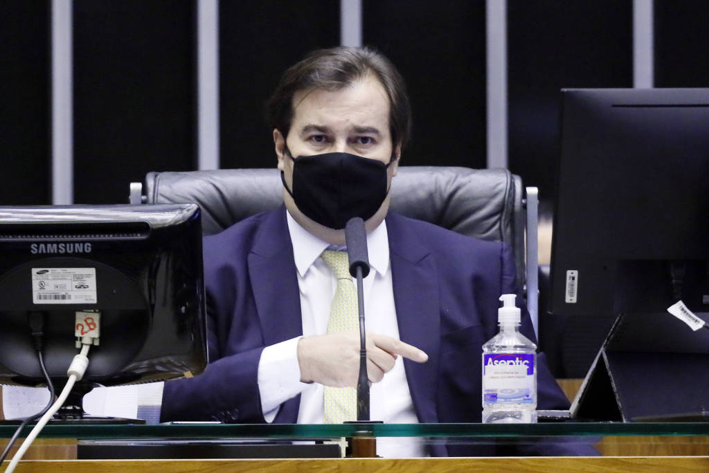 Presidente da Câmara, deputado Rodrigo Maia (DEM - RJ)