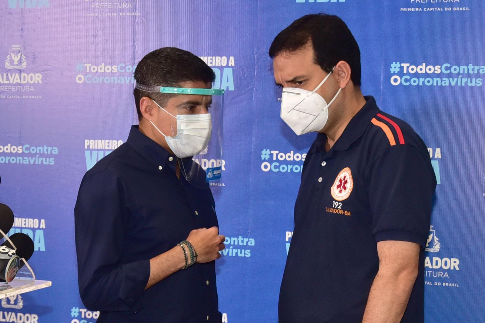 ACM Neto e Leo Prates