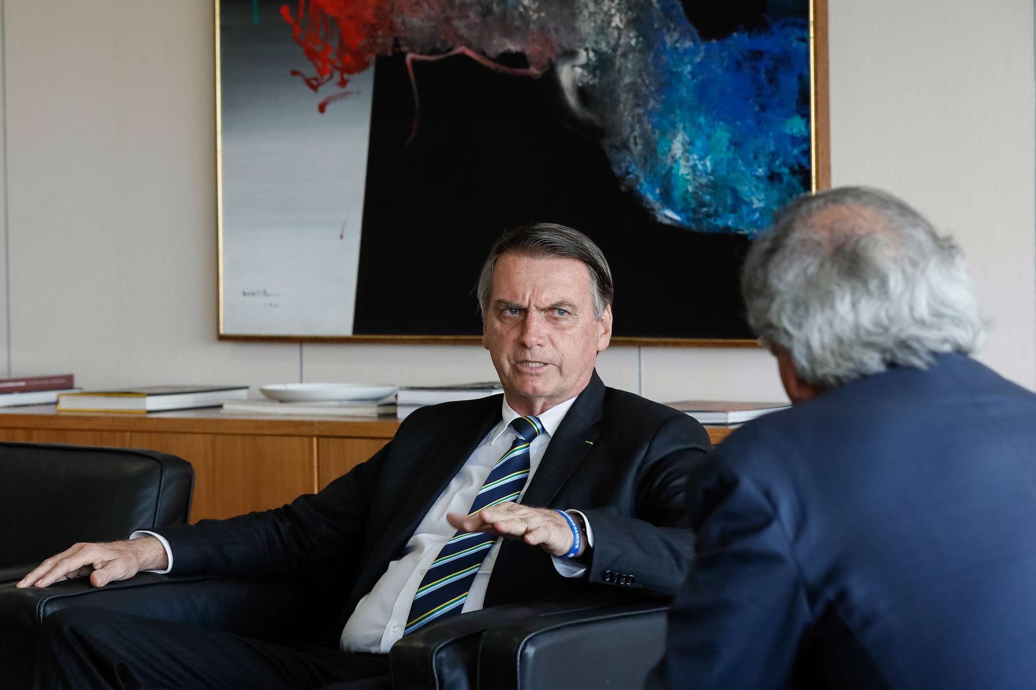Jair Bolsonaro e Paulo Guedes