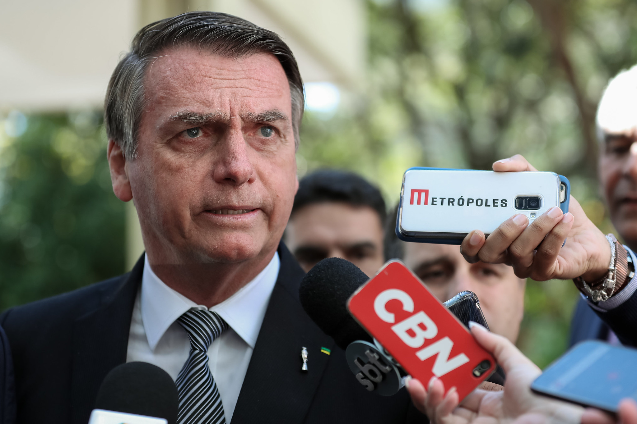 O presidente Jair Bolsonaro