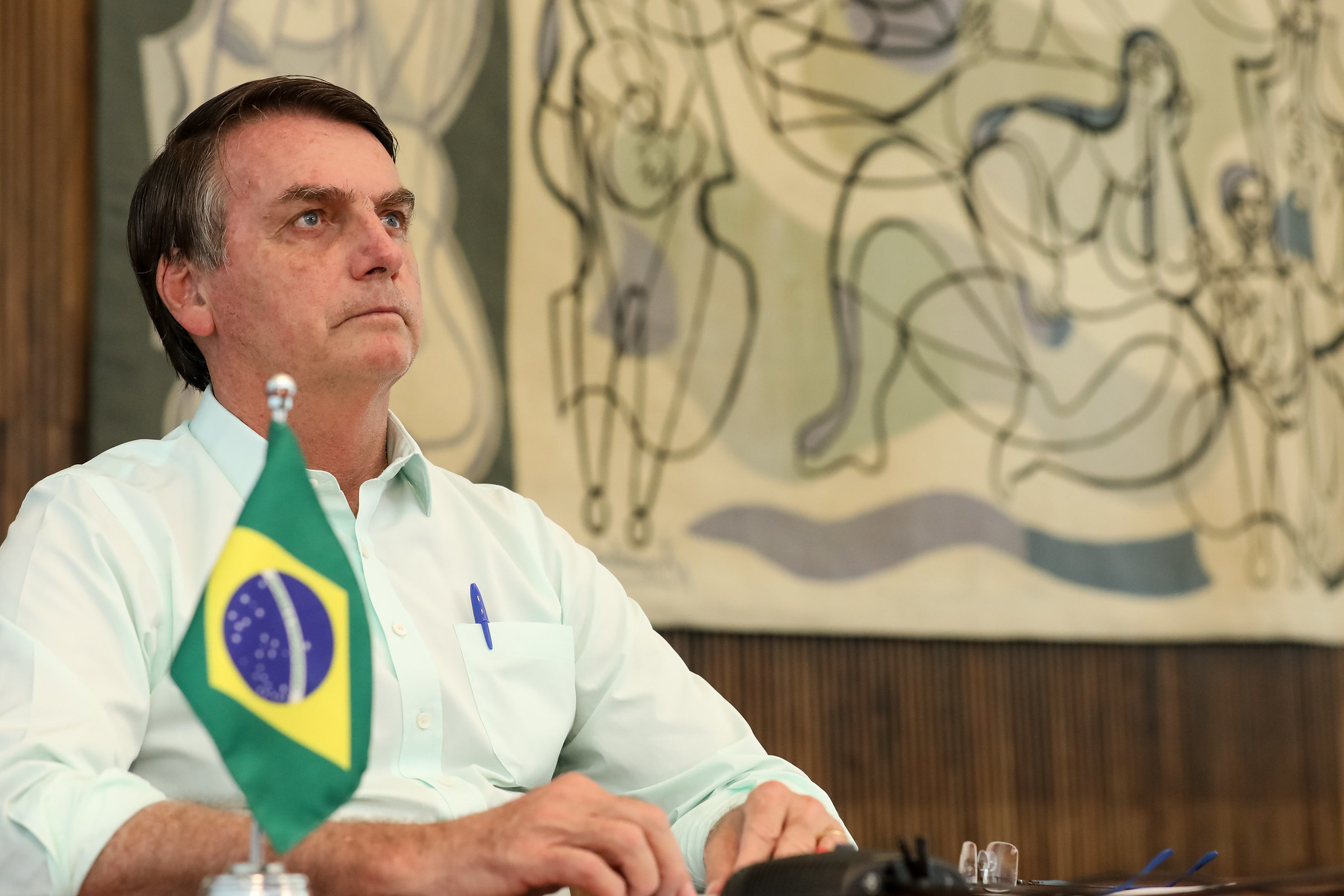 O presidente Jair Bolsonaro